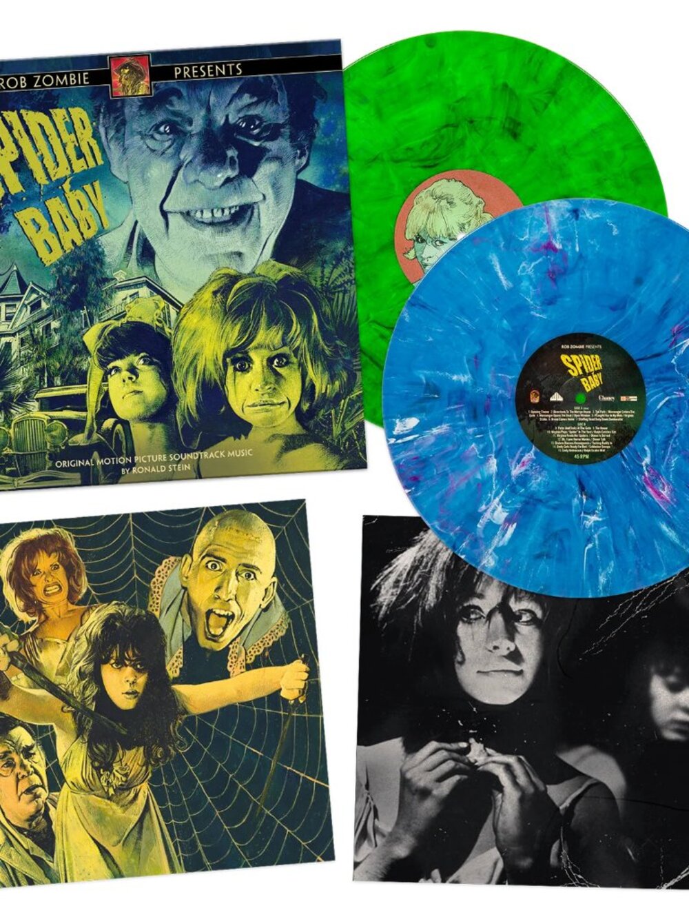Rob Zombie Spider Baby 2-LP ~ Exclusive 180g Color Vinyl + 12 x 12 Insert ~ New!
